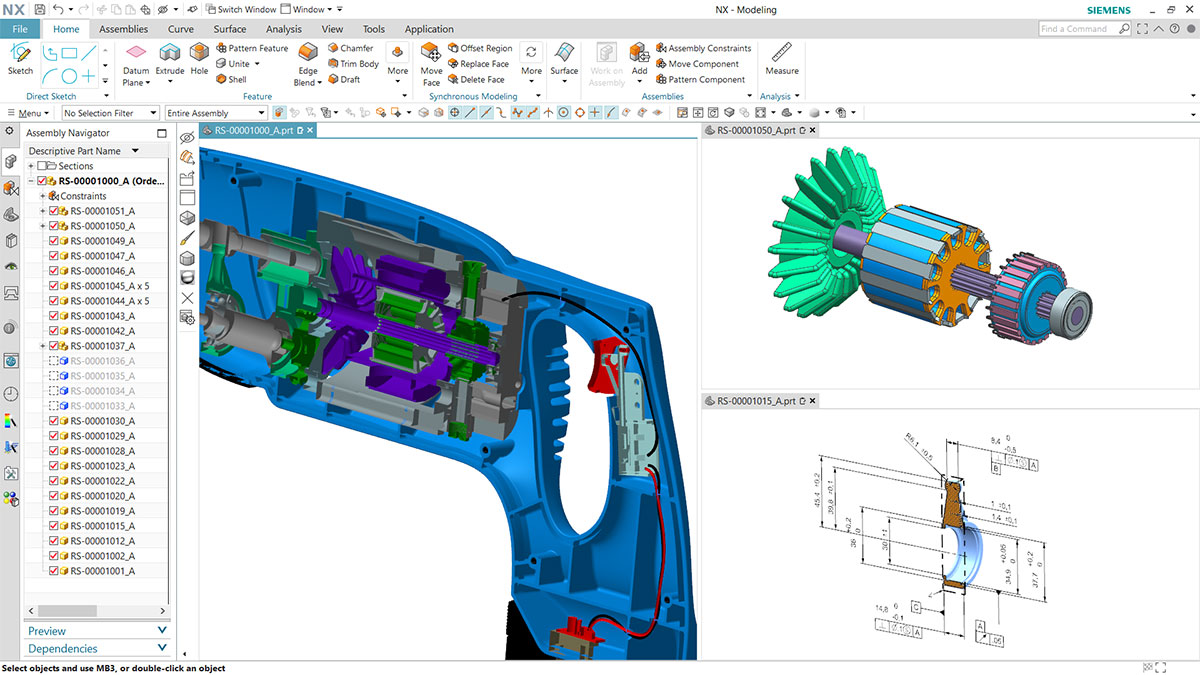 Тествейте безплатно Siemens NX CAD/CAM !